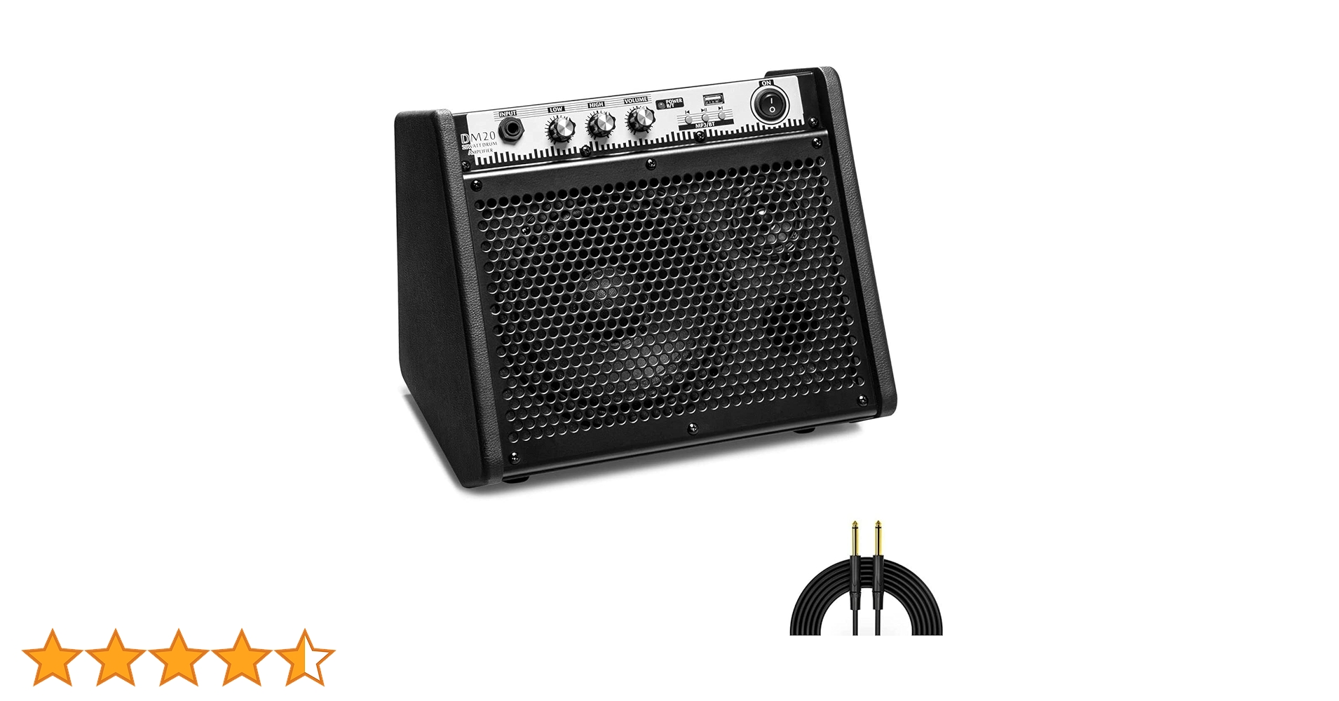 Amazon | Coolmusic DM20 20W BT パーソナルモニターアンプ電気ドラム